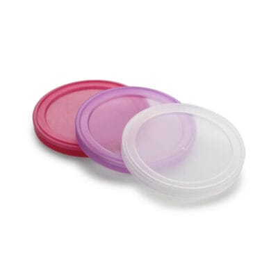 Sampling, Dosing & Packaging Supplies 68mm - Silicon Plastic Snap-On Lids - Mitrend South Africa