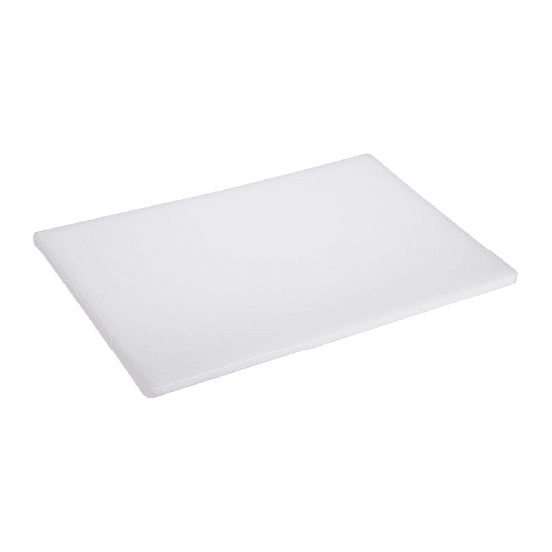 White PE Cutting Board 500x380mm - HACCP Colour Coded - Mitrend South Africa