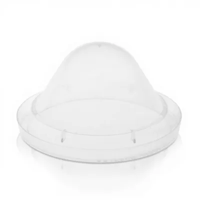 64mm Ice Cream Domed Flake Lid - Natural - Mitrend South Africa